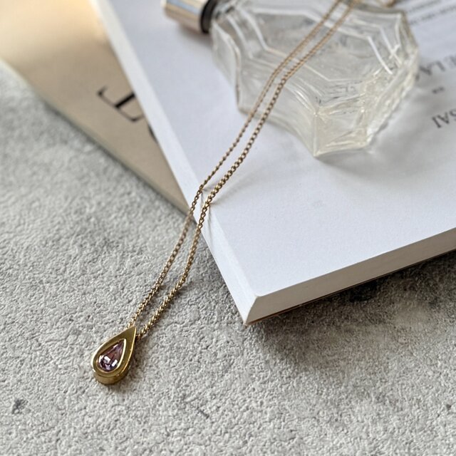 NA150-【 AVON 】エイボン・ヴィンテージネックレス 1976 Waterdrop