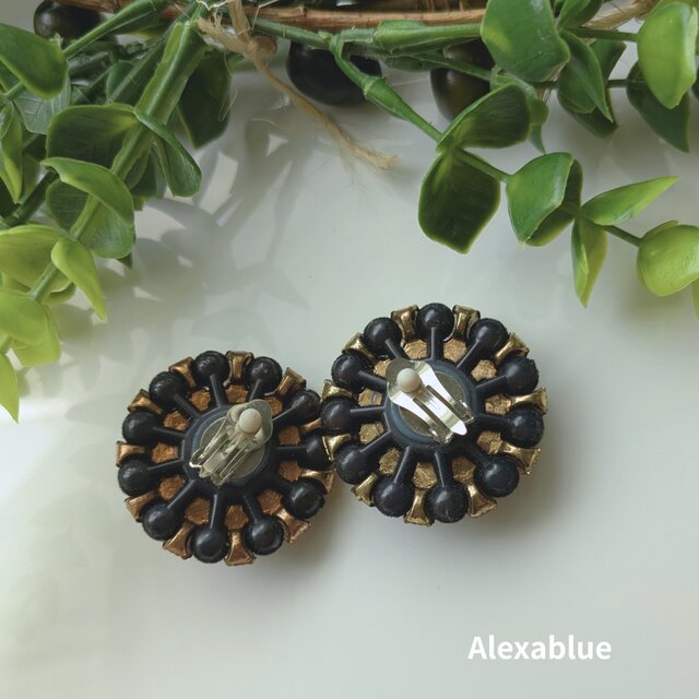 Antique Pearl Statement Earrings｜アメリカ買付 ヴィンテージ 大ぶり