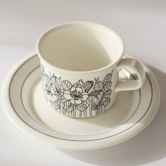 ARABIA Krokus C&S アラビア クロッカス コーヒーカップ＆ソーサー