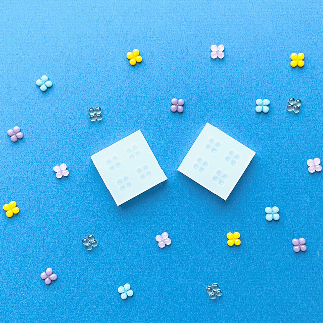 No.594 花C シリコンモールド 3D 型 レジン Flower | iichi 日々の