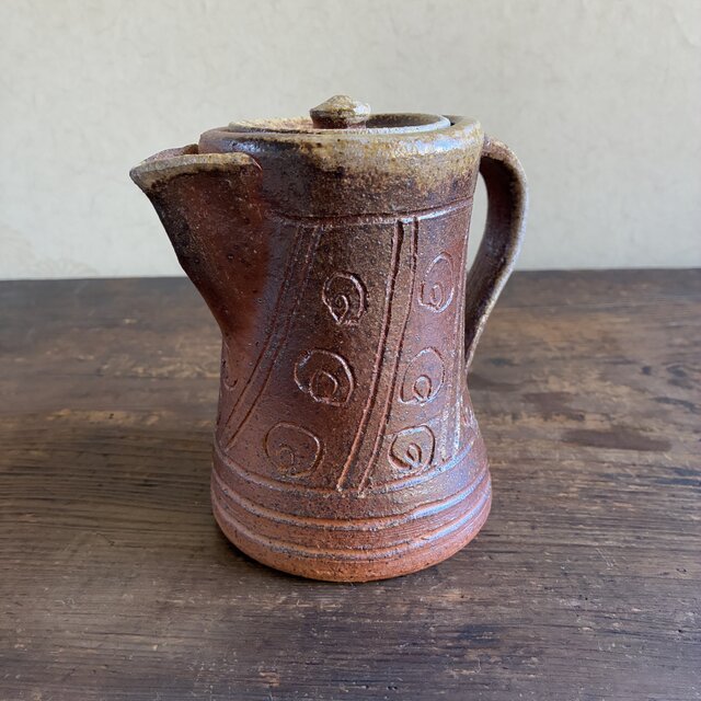 焼き締め古壺 喜名焼 焼締め 小壺 仙遊洞