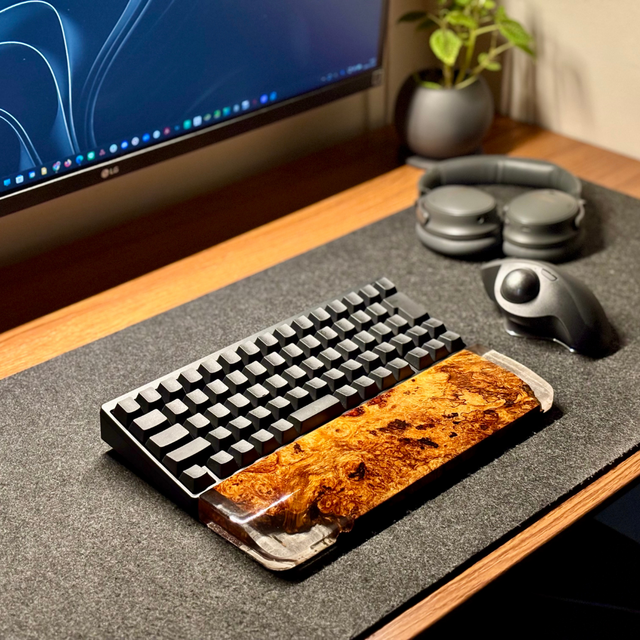 HHKB REALFORCE 60％ キーボード アームレスト パームレスト リスト