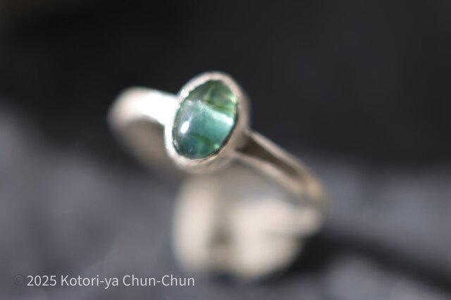 年内最後の掘り出し物】超激レア バイカラートルマリンキャッツアイ