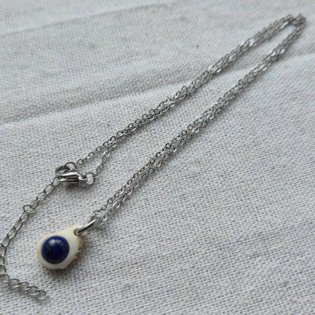 鹿の角 ラピスラズリのネックレス | iichi 日々の暮らしを心地よくする