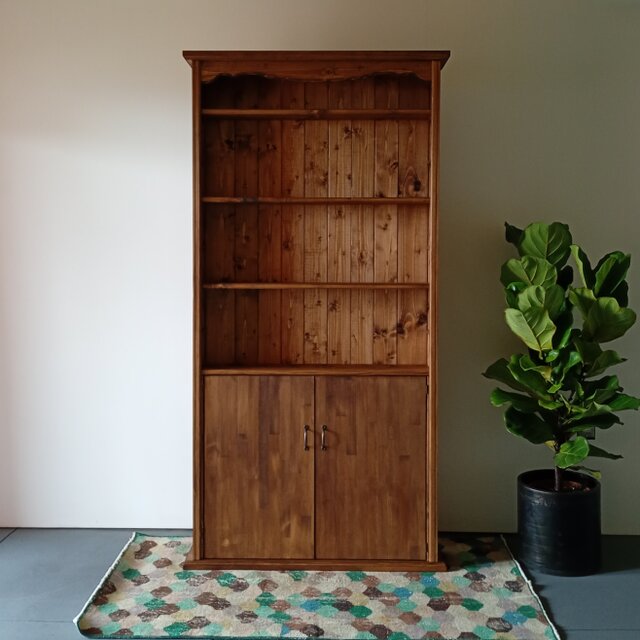 古道具　飾り棚　ディスプレイキャビネット Nostalgia Tall Cabinet 』アンティークシェルフ チェスト