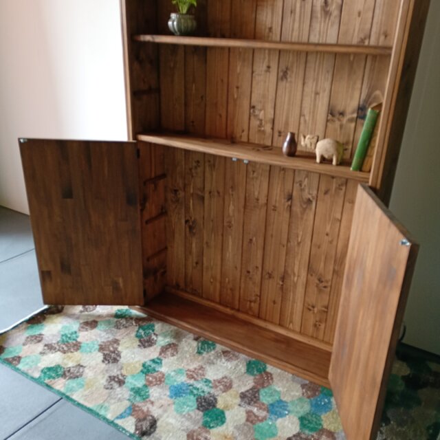 Nostalgia Tall Cabinet 』アンティークシェルフ チェスト