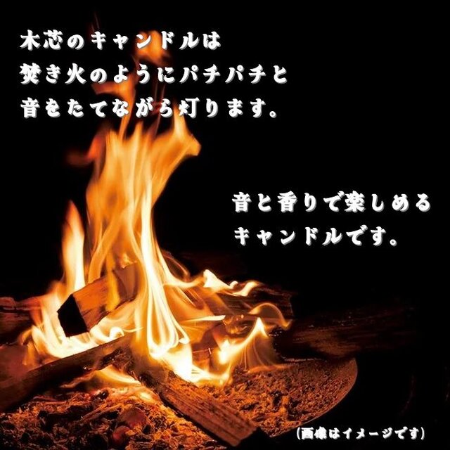 ボーティブキャンドル 焚き火 蜜蝋キャンドル 6個セット みつろう