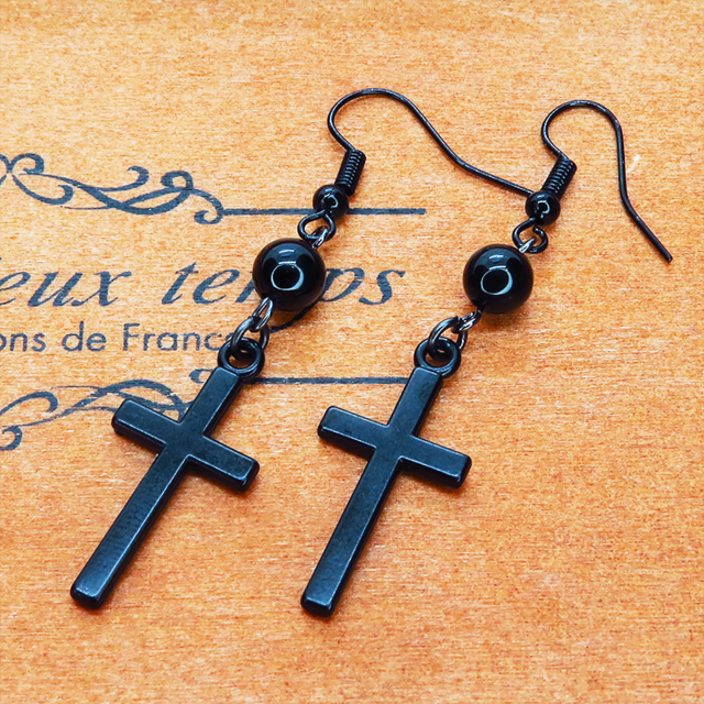 ブラックオニキスの長いロザリオ ブラックオニキスの長いロザリオ