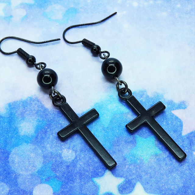 ブラックオニキスの長いロザリオ ブラックオニキスの長いロザリオ