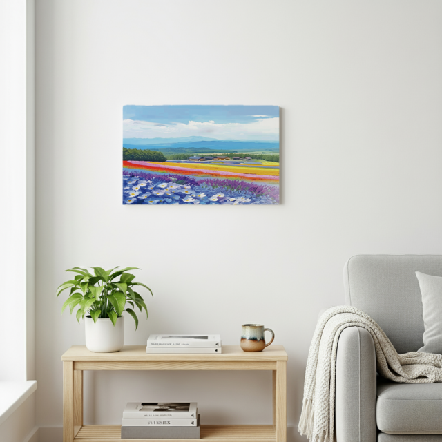 日本風景☆インテリアパネル｜キャンバスパネル｜ファーム富田｜アート