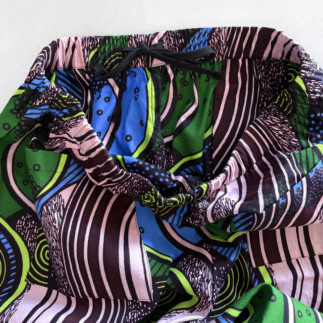 アフリカンワックスプリント イージーパンツ Reels | iichi 日々の