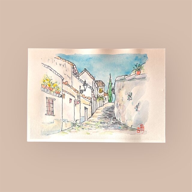 スペイン「静かな水辺」エッチング 版画 額装 風景画 #287-3 Amazon.co.jp: アントニオ・サンニノ『ガルダ湖(F8)』油彩画 風景画