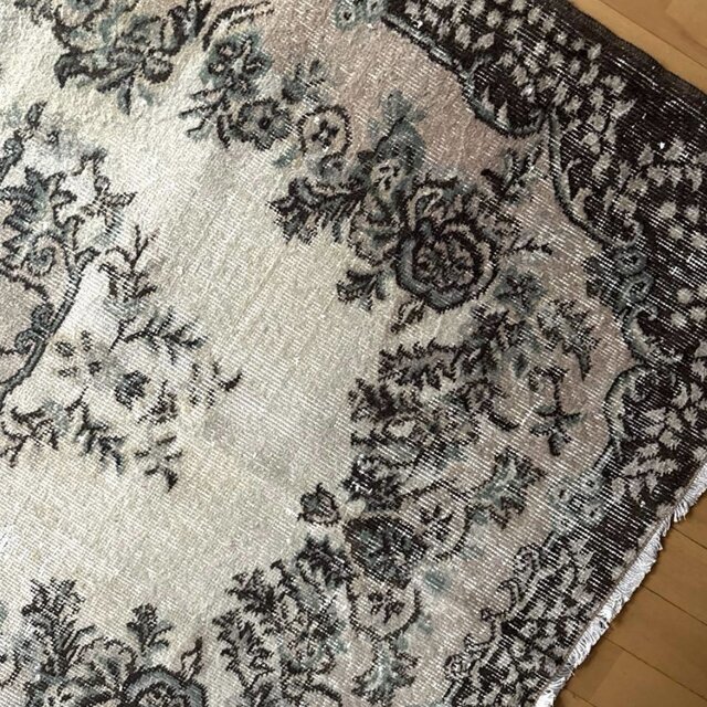 【vintage rug】パキスタン・ラホール産｜127×78cm｜メダリオン vintage rug】パキスタン・ラホール産｜127×78cm｜メダリオン vintage