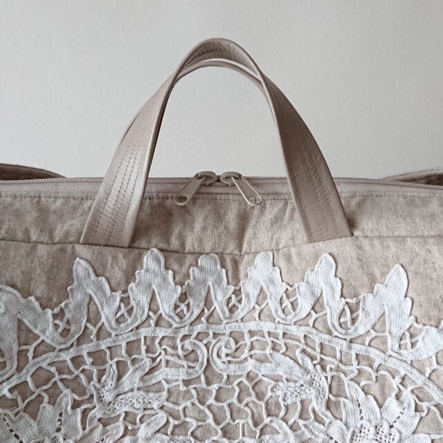 antique france lace 2way bag | iichi 日々の暮らしを心地よくする