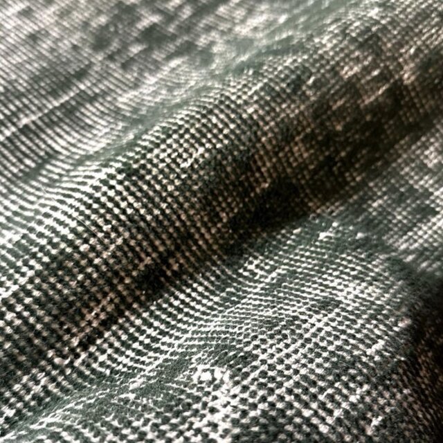 94.5×206ビリジアングリーン ワンカラーラグ トルコヴィンテージラグ