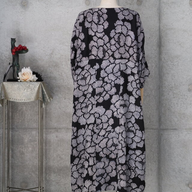 NW12着物リメイクワンピース着丈113センチ身幅52センチ正絹