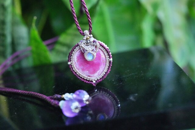 爛漫　マクラメ　ネックレス 爛漫マクラメネックレス