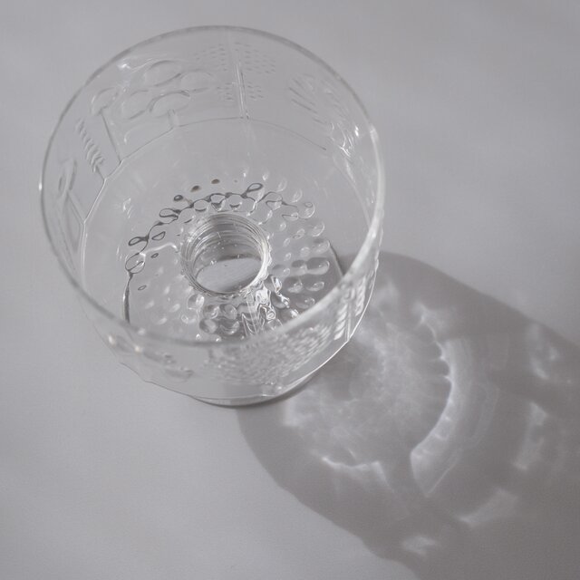 Nuutajärvi Flora footed dessert bowl ヌータヤルヴィ フローラ 脚
