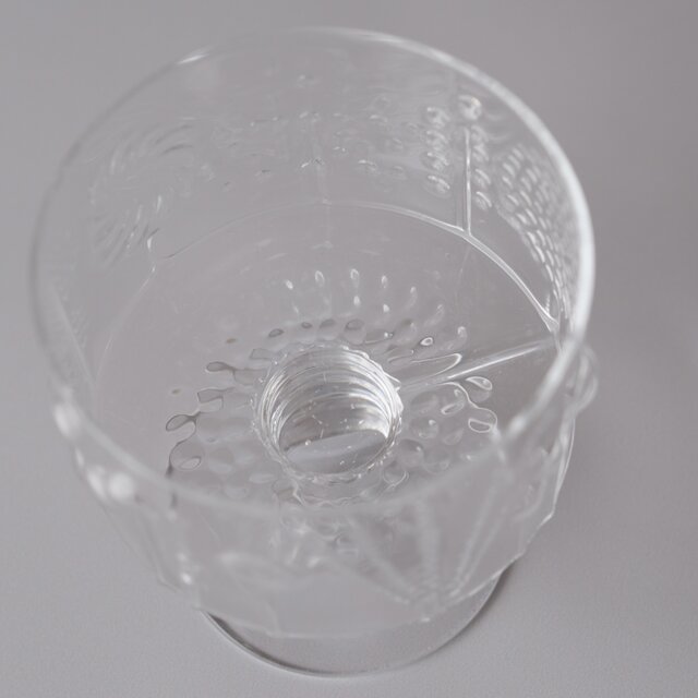 Nuutajärvi Flora footed dessert bowl ヌータヤルヴィ フローラ 脚