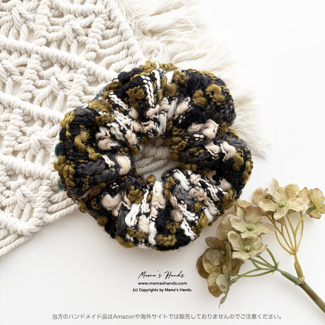 ⭐️6点売れました《手編み風 クロシェ》ぬくぬく カラフル かぎ編み