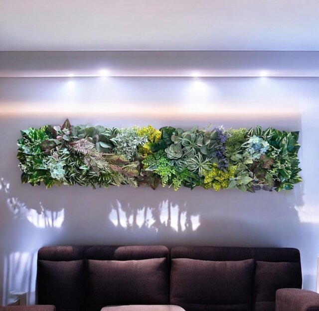 光触媒 人工観葉植物 ウォールグリーン フェイクグリーン 壁掛け