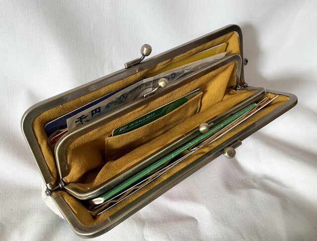 イギリス iliv 社 ARTURO シンプル がま口長財布 | iichi 日々の暮らし