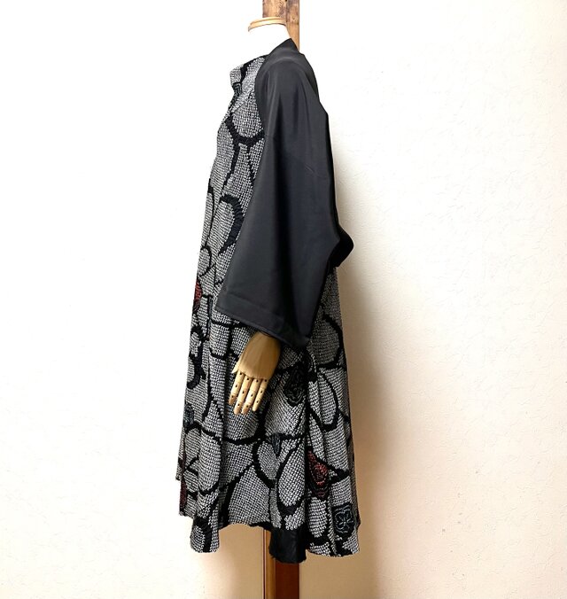 絞りのアンサンブルワンピース 着物リメイク | iichi 日々の暮らしを