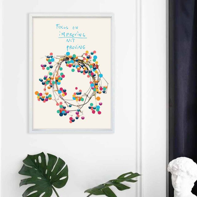 木の実 送料無料 プロのイラスト A4〜A0 ポスター アートポスター