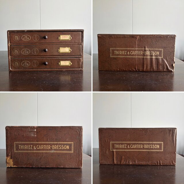 THIRIEZ&CARTIER-BRESSON スプール キャビネット 引き出し フランス