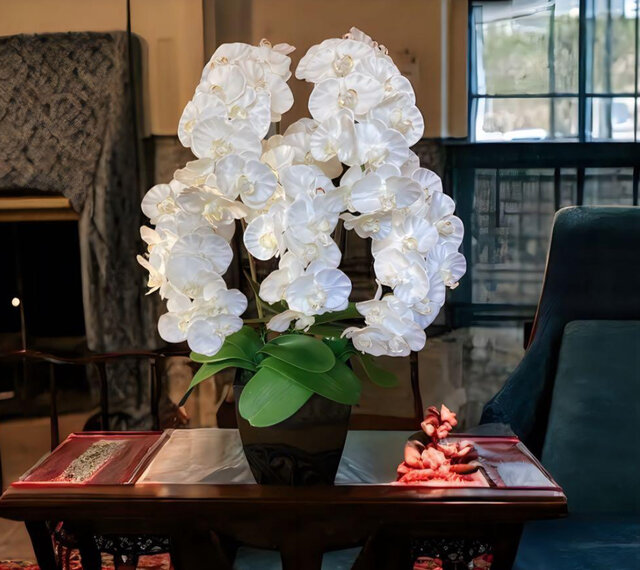 光触媒　人工観葉植物　ウォールグリーン　フェイクグリーン　お供え花胡蝶蘭806 光触媒 人工観葉植物 ウォールグリーン フェイクグリーン お供え花胡蝶