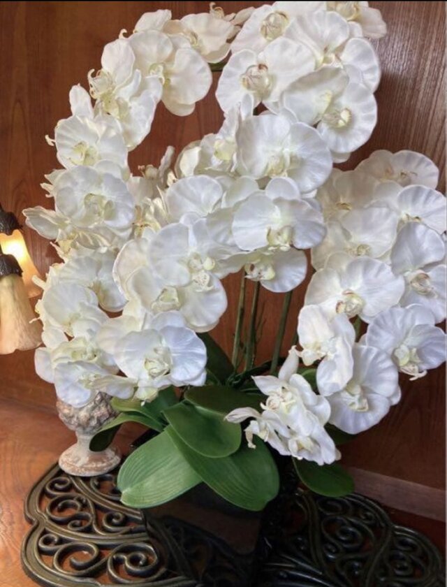 光触媒 人工観葉植物 ウォールグリーン フェイクグリーン お供え花胡蝶