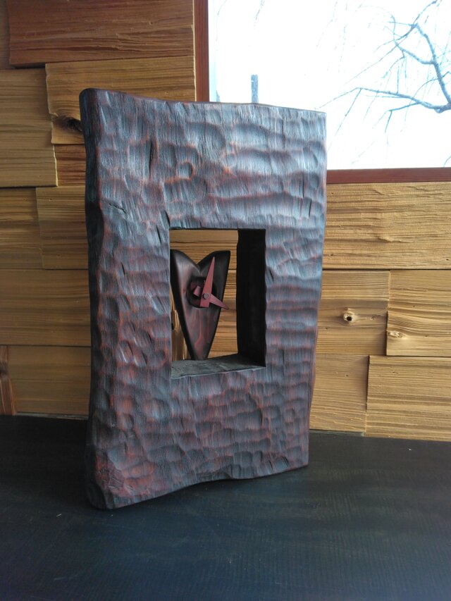 森の時計 〜木のオブジェ〜 | iichi 日々の暮らしを心地よくする