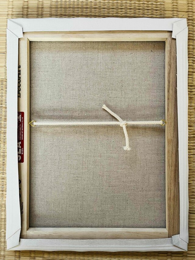 油彩画 原画「公園の木」アート 絵画 32×41㎝ F6 キャンバス | iichi