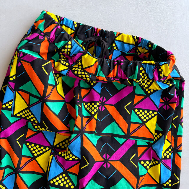 限定値下げ！　希少　アフリカンプリンス　都内引き取り限定　128cm アフリカンプリント｜ワックスプリント｜African design print｜カラー