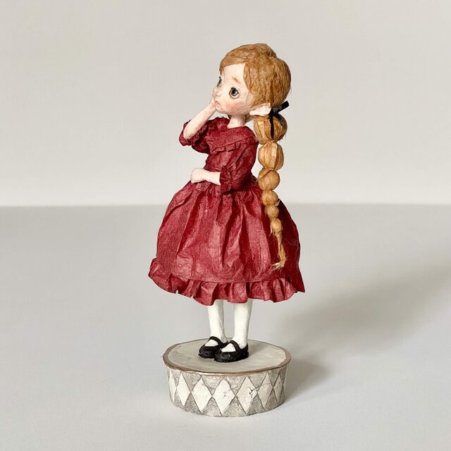 和紙人形『いつもと違う家の中、いないことに気づいた日』 | iichi