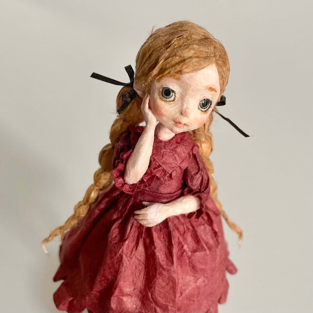 和紙人形『いつもと違う家の中、いないことに気づいた日』 | iichi