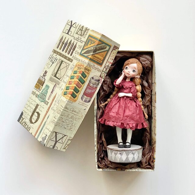 和紙人形『いつもと違う家の中、いないことに気づいた日』 | iichi