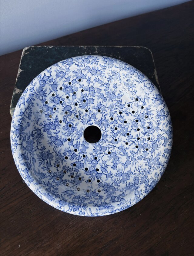 Creil & Montereau 総柄 水切り皿 ソープディッシュ 石鹸置き フランス