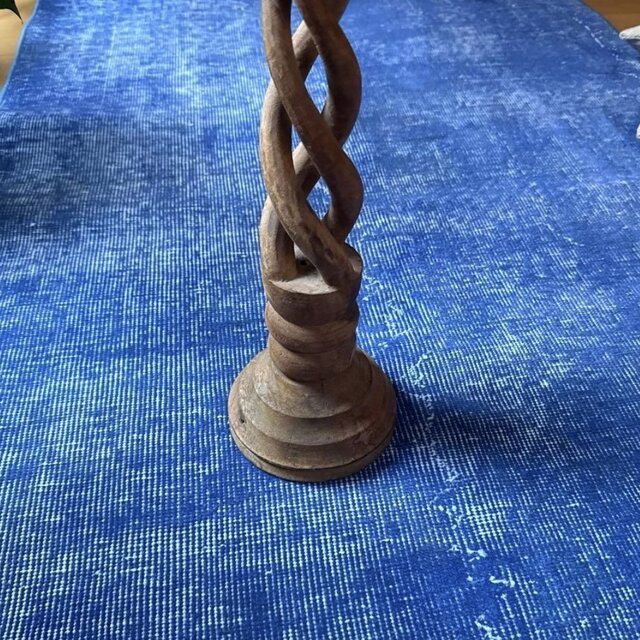 99×212青空色オーバーダイ ワンカラーラグ トルコヴィンテージラグ