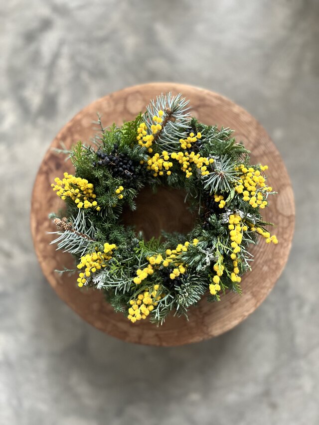 ♢受注制作♢ 早春. イタリアから春の便り♬ ~ミモザ.ミランドールと