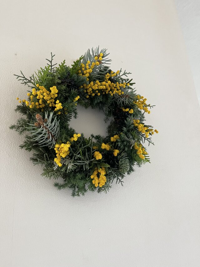 ♢受注制作♢ 早春. イタリアから春の便り♬ ~ミモザ.ミランドールと