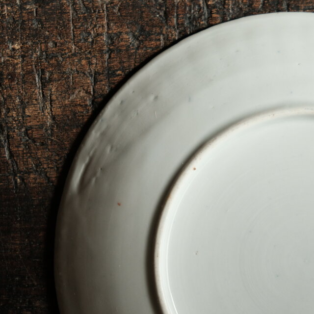 草花と蝶々◇伊万里 花文色絵金彩七寸中皿 古民家 骨董・antiques 明治