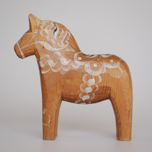 Dalahäst Dala Horse Oljad häst ダーラヘスト ダーラナホース オイル