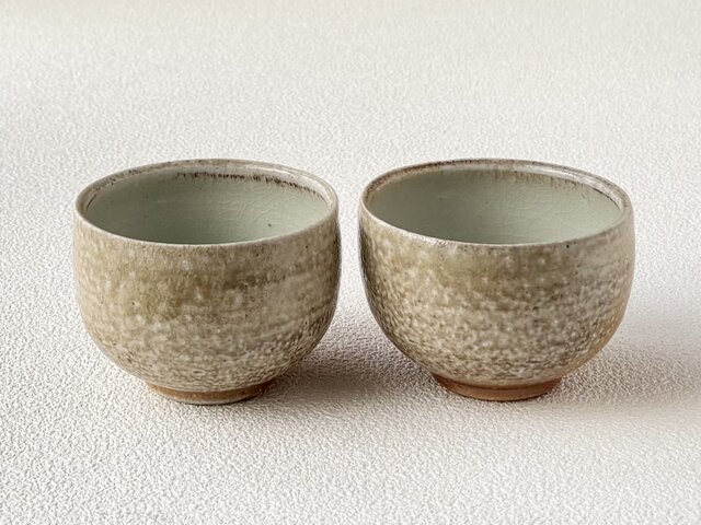 穴窯焼締のカップ(2個セット) s-ys-8 | iichi 日々の暮らしを心地よく
