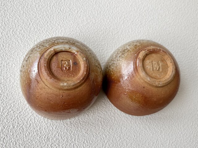 穴窯焼締のカップ(2個セット) s-ys-8 | iichi 日々の暮らしを心地よく