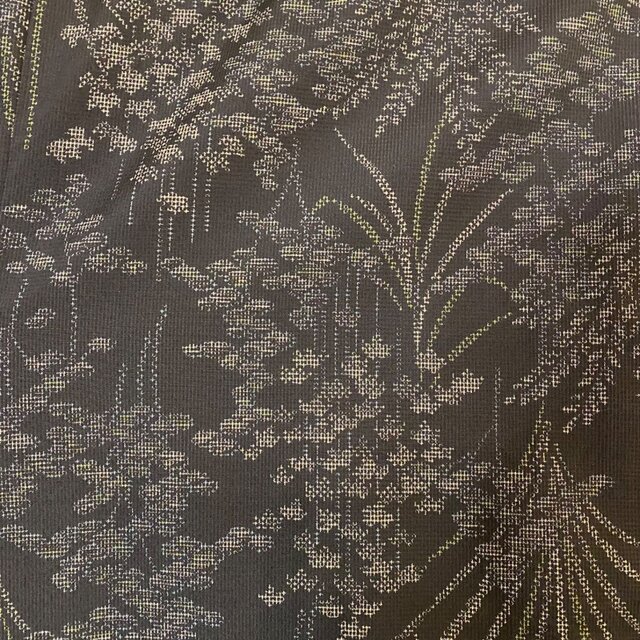 着物リメイク ワンピース｜洗える化繊素材＆名古屋帯サッシュベルト