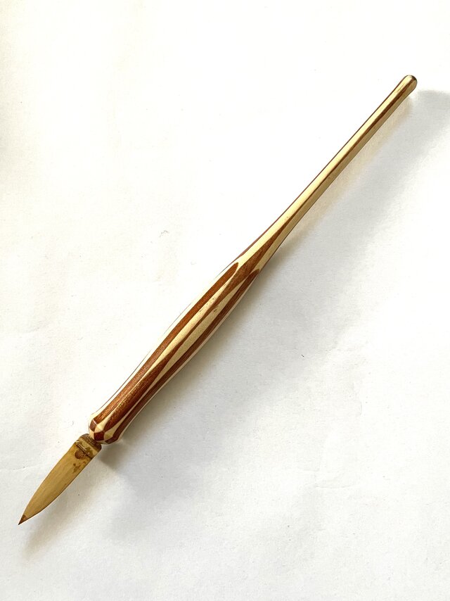 琴一ペン （竹ペン、ペン軸は寄木） | iichi 日々の暮らしを心地よく