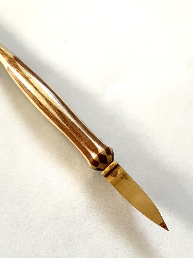 父の日プレゼントに！琴一ペン （竹ペン、ペン軸は寄木）KOTOICHIPEN