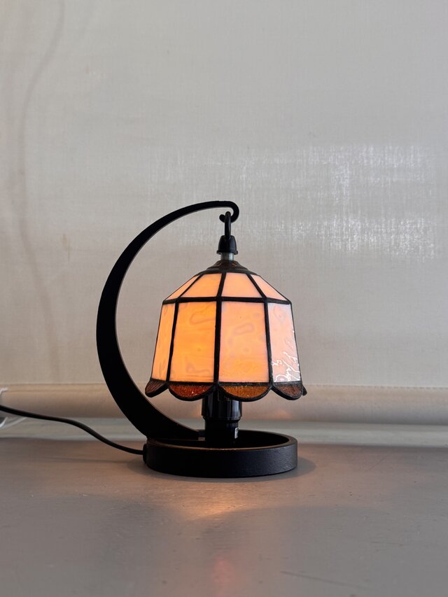 rétro white 昭和レトロ ミニライト ステンドグラス プレゼント