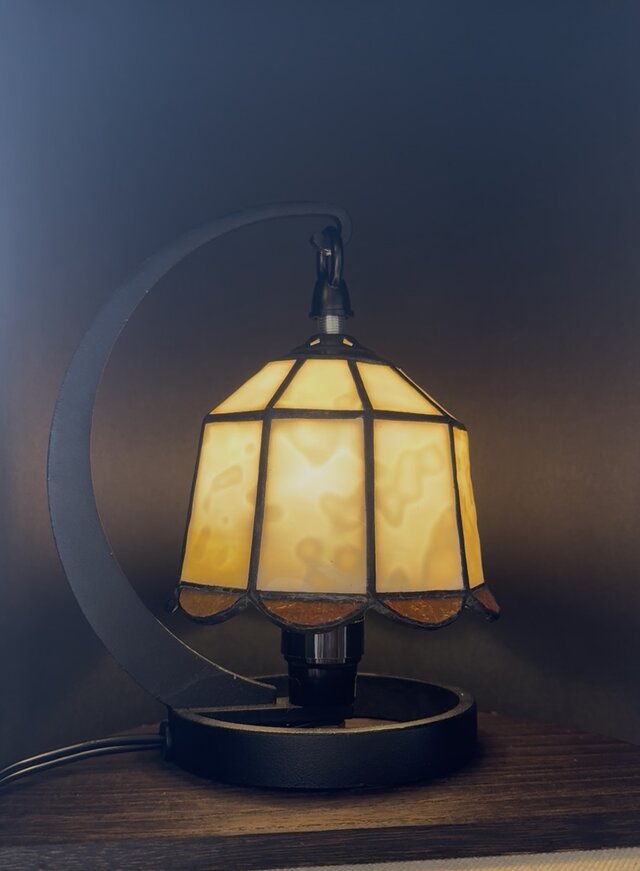 rétro white 昭和レトロ ミニライト ステンドグラス プレゼント